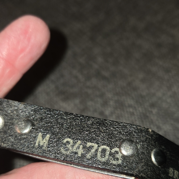 Brighton Black Belt with Silver Detailing - Picture 6 of 8